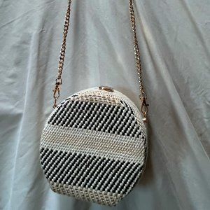 Round Bamboo Purse